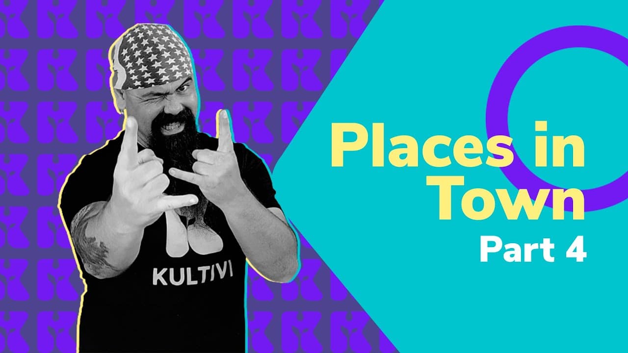 Thumbnail: Places in Town - Part 4 (Lugares na Cidade) | Inglês 2.0