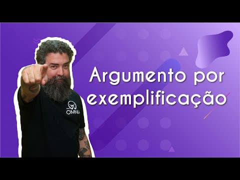 Thumbnail da aula: Argumento por exemplificação - Brasil Escola