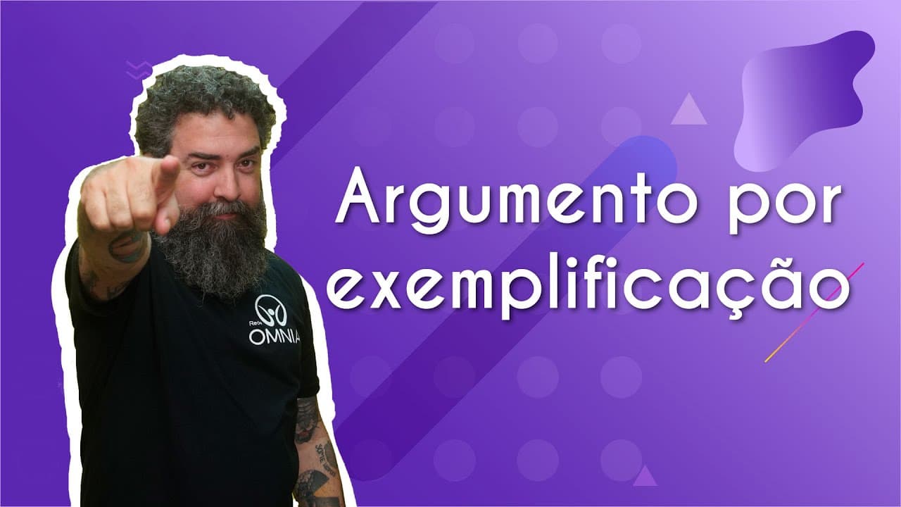 Thumbnail: Argumento por exemplificação - Brasil Escola
