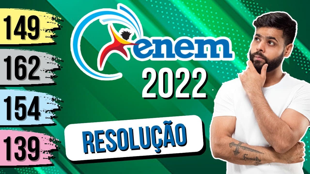 Thumbnail: ENEM 2022 MATEMÁTICA RESOLUÇÃO COMENTADA - EM JANEIRO DE 2013, FORAM DECLARADAS