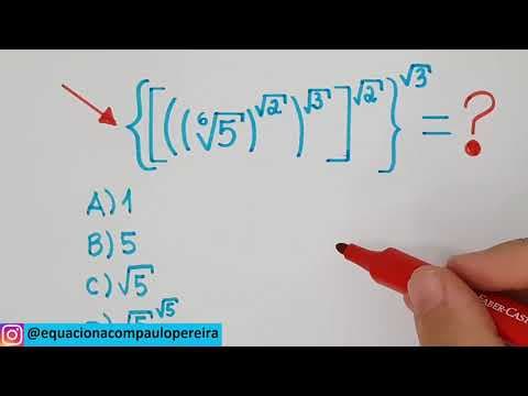Thumbnail da aula: 🔥 HELP MATEMÁTICA BÁSICA - Desafio de Potenciação  #166