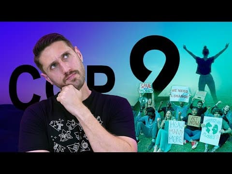 Thumbnail da aula: COP e as Conferências Ambientais