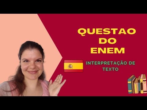 Thumbnail da aula: Questão do ENEM em Espanhol