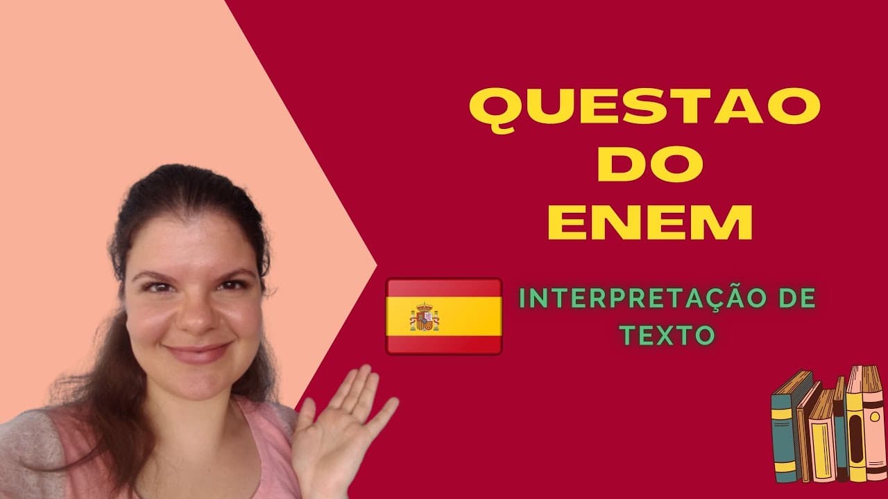 Thumbnail: Questão do ENEM em Espanhol