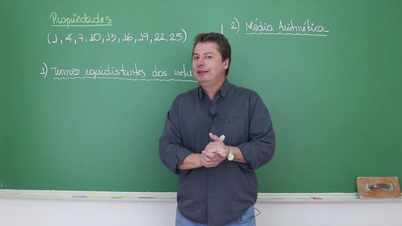 Thumbnail: PROGRESSÃO ARITMÉTICA - [Curso de Matemática para o ENEM]