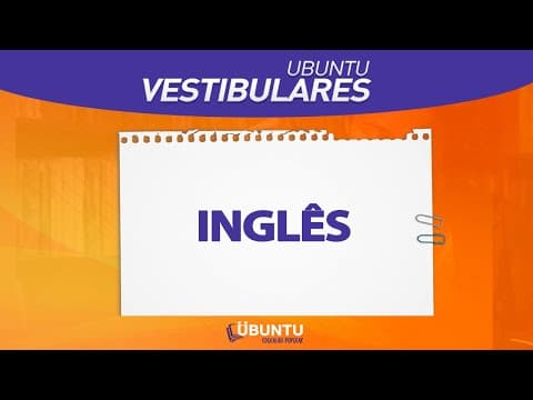 Thumbnail da aula: Inglês - Fuvest e ENEM
