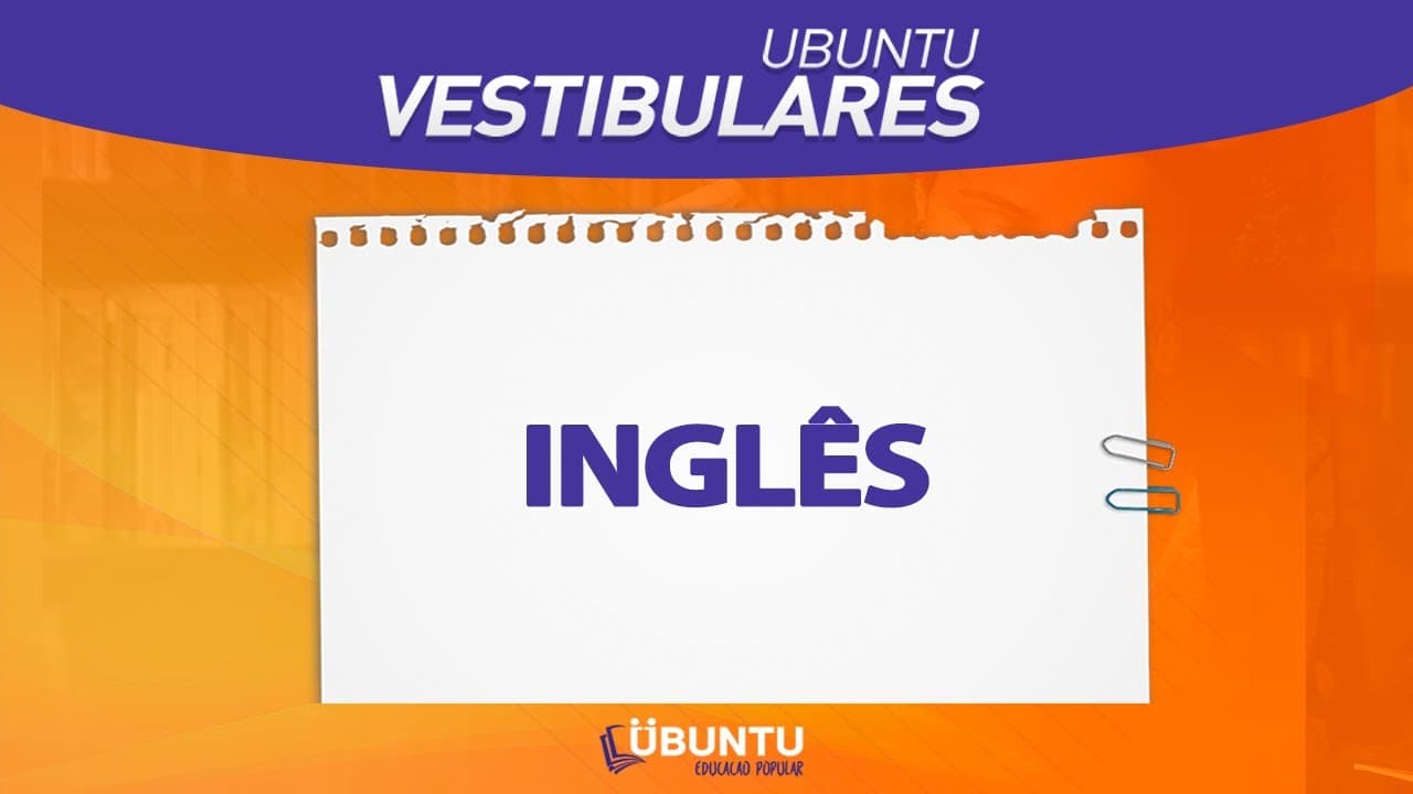 Thumbnail: Inglês - Fuvest e ENEM