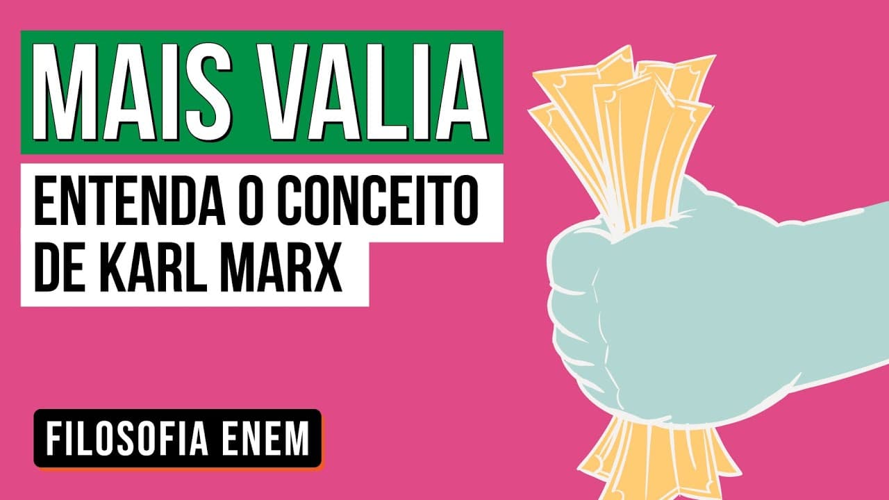 Thumbnail: MAIS VALIA: entenda o conceito de Karl Marx | Sociologia para o Enem | Fábio Luís Pereira
