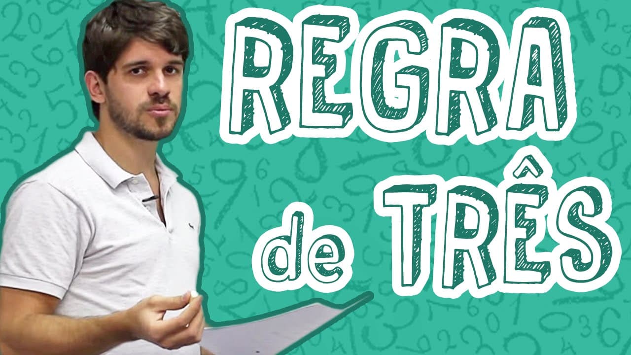 Thumbnail: Aula Matemática - Regra de Três - Regra de Três Simples - STOODI
