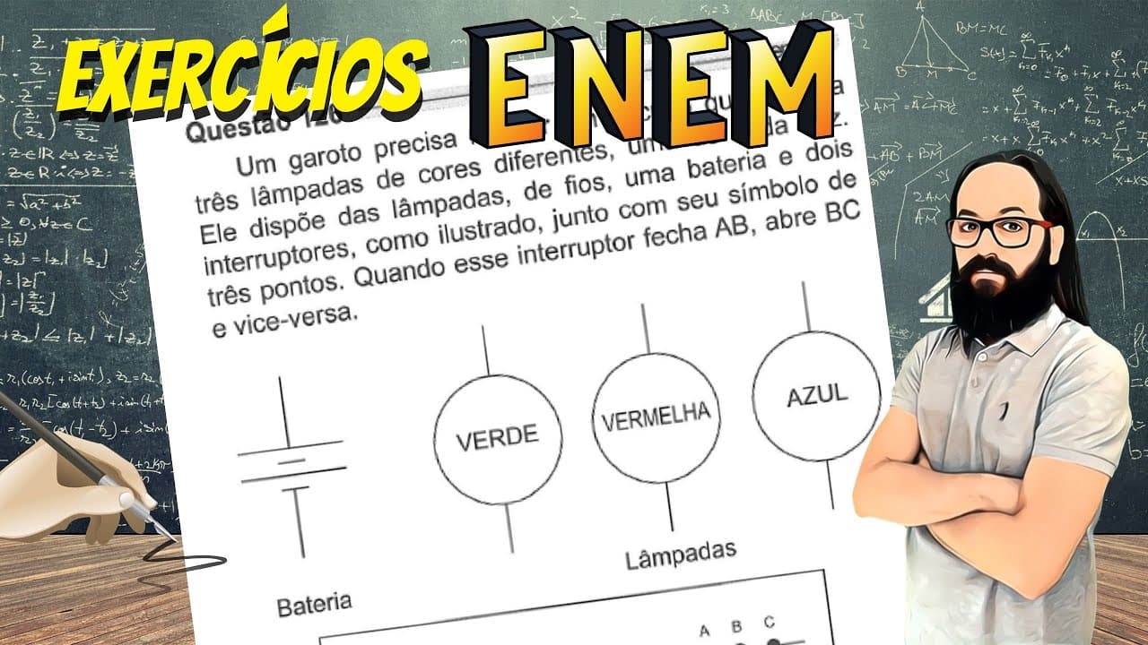 Thumbnail: Resolução Questão 126 - Prova Azul - Física - Enem 2021