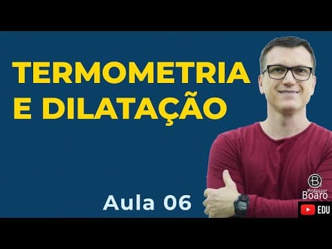 Thumbnail da aula: DILATAÇÃO TÉRMICA | AFA |  Professor Boaro - Conteúdo muito importante para vcs!!!