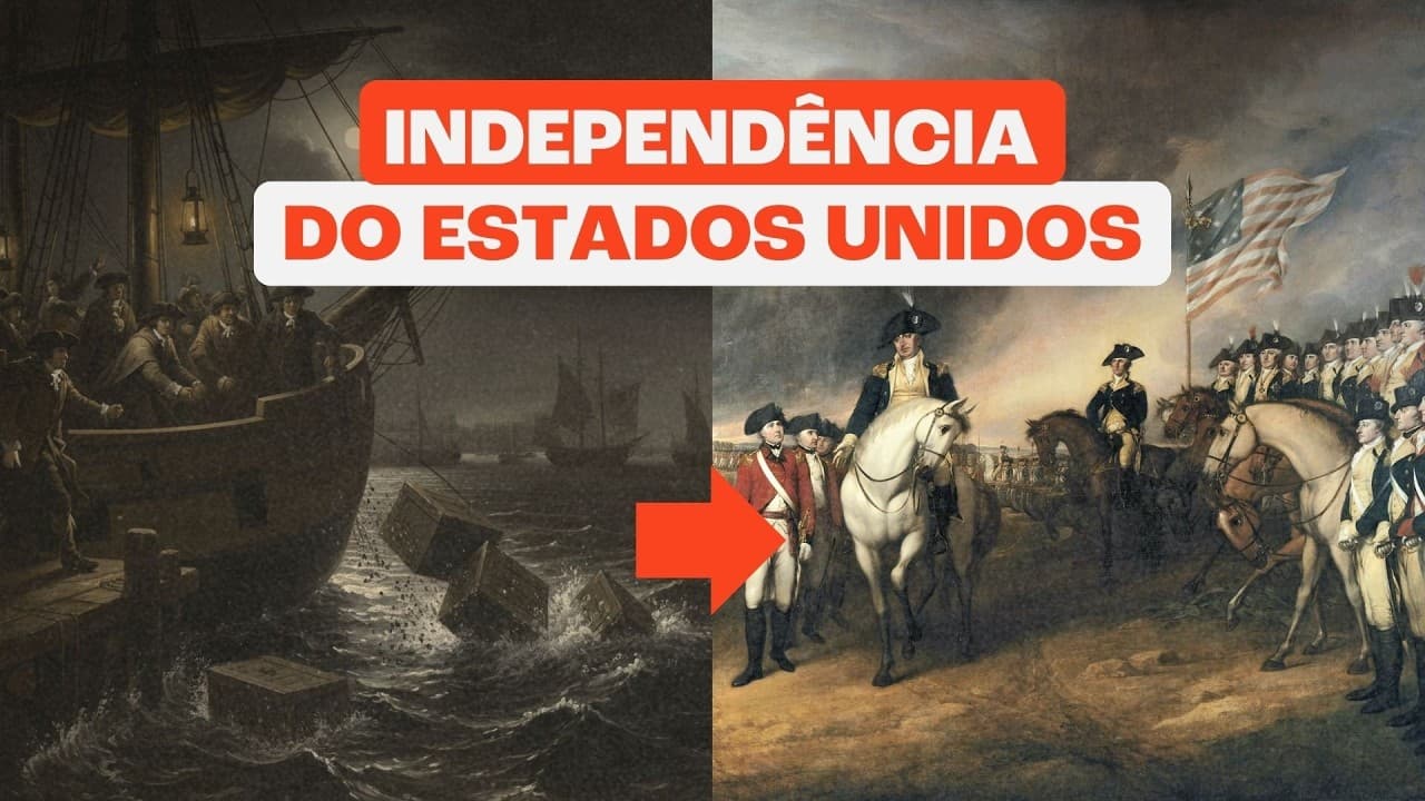 Thumbnail: Independência dos EUA Resumida: Causas, Conflitos e Influências