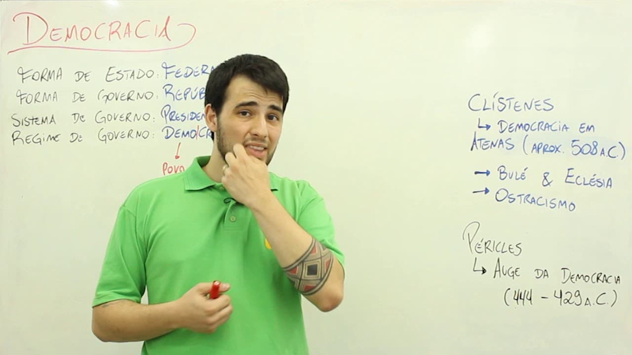 Thumbnail: Filosofia - Democracia