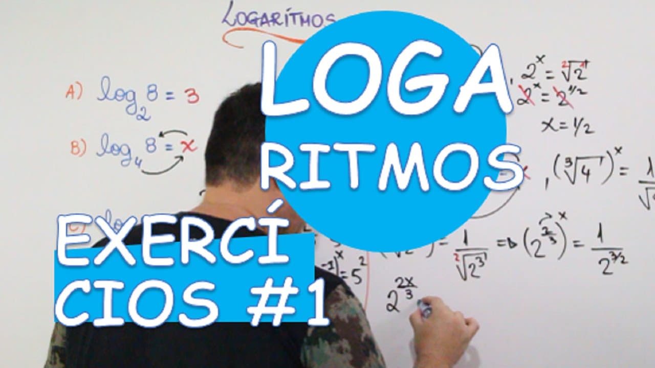 Thumbnail: LOGARITMOS :  EXERCÍCIOS #1