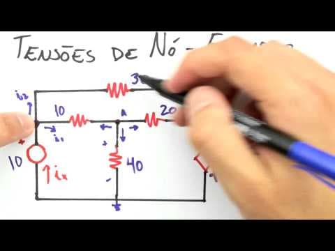 Thumbnail da aula: Me Salva! CRC26 - Tensões de nó - Exemplo com Fontes Dependentes