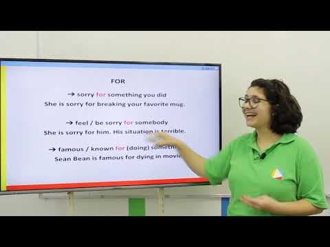 Thumbnail da aula: Inglês - Adjetivos e Preposições Fixas