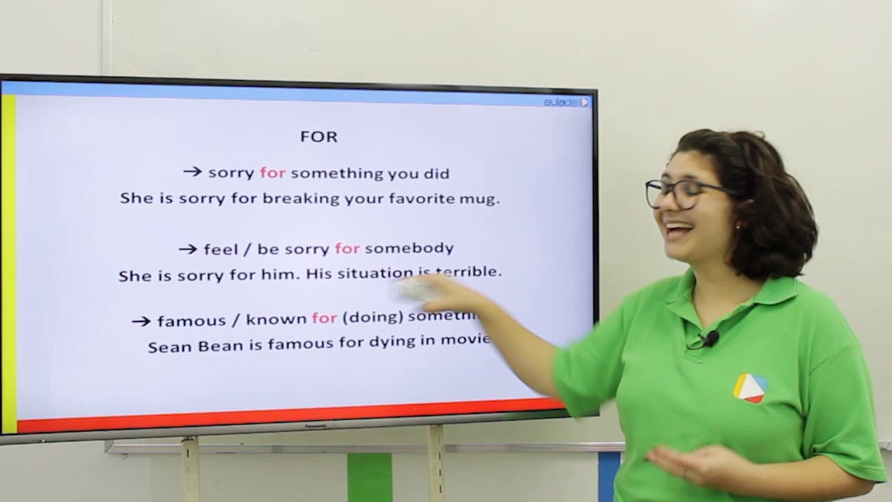 Thumbnail: Inglês - Adjetivos e Preposições Fixas