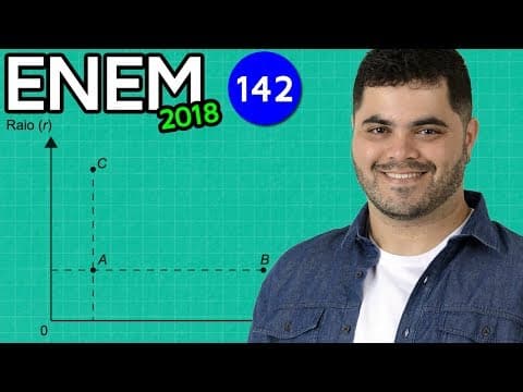 Thumbnail da aula: 🔥 ENEM 2018 Matemática 142 👉🏻 Intensidade de Forças e Interpretação de Gráfico