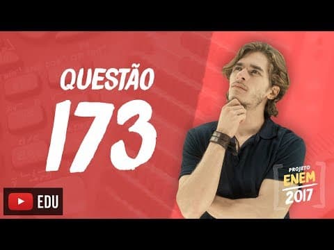 Thumbnail da aula: Enem 2016 - Matemática | Questão 173 (Caderno Rosa)