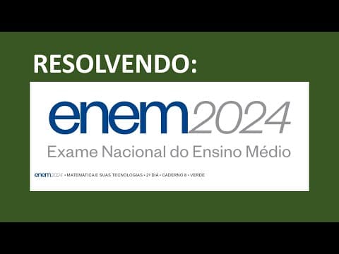 Thumbnail da aula: ENEM 2024 - QUESTÃO 151 - Um artesão utiliza dois tipos de componentes... #enem #enem2024
