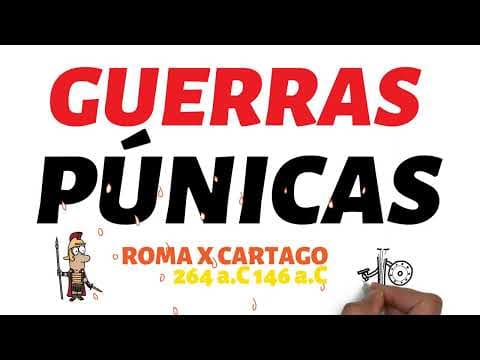 Thumbnail da aula: AS GUERRAS PÚNICAS #roma