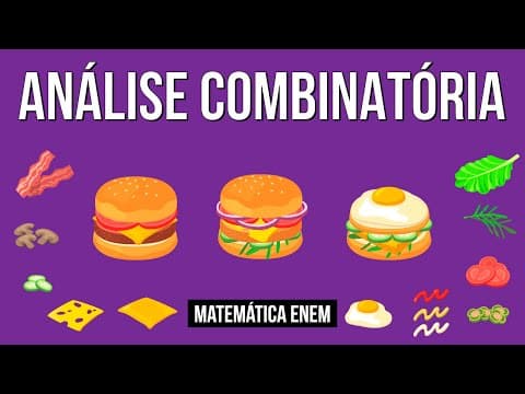 Thumbnail da aula: ANÁLISE COMBINATÓRIA | Resumo de Matemática para o Enem