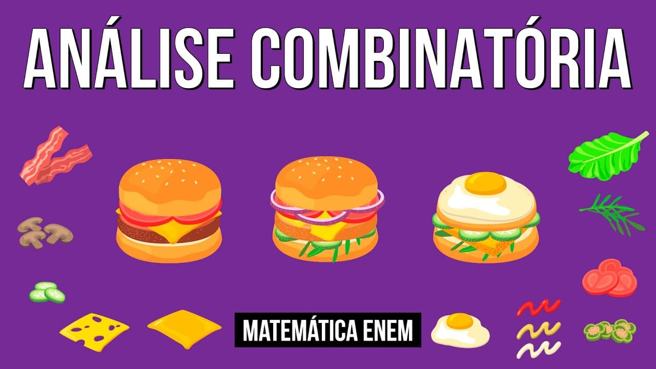 Thumbnail: ANÁLISE COMBINATÓRIA | Resumo de Matemática para o Enem