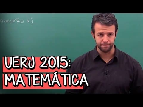 Thumbnail da aula: UERJ 2015, Questão 1: Aritmética - Matemática | Descomplica