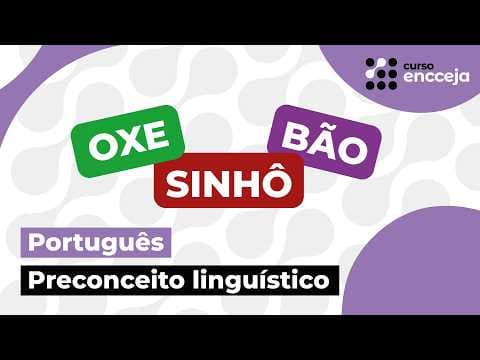 Thumbnail da aula: PRECONCEITO LINGUÍSTICO: o que é, exemplos, regional, sotaque | RESUMO DE PORTUGUÊS PARA O ENCCEJA
