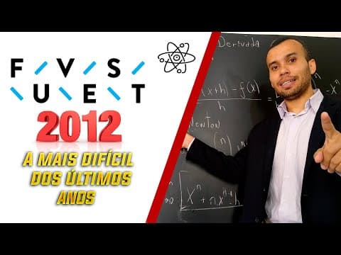 Thumbnail da aula: FUVEST 2012 - Resolução da Prova de FÍSICA