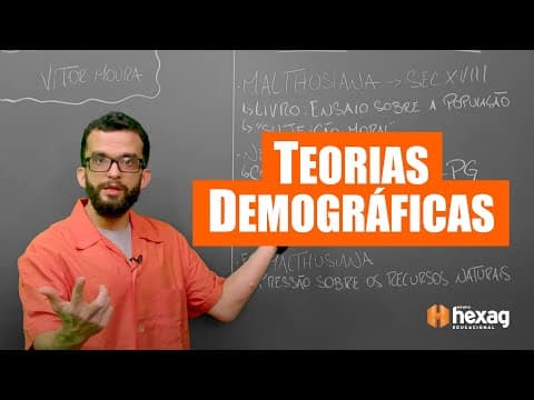 Thumbnail da aula: TEORIAS DEMOGRÁFICAS | GEOGRAFIA - RÁPIDO E FÁCIL ✅
