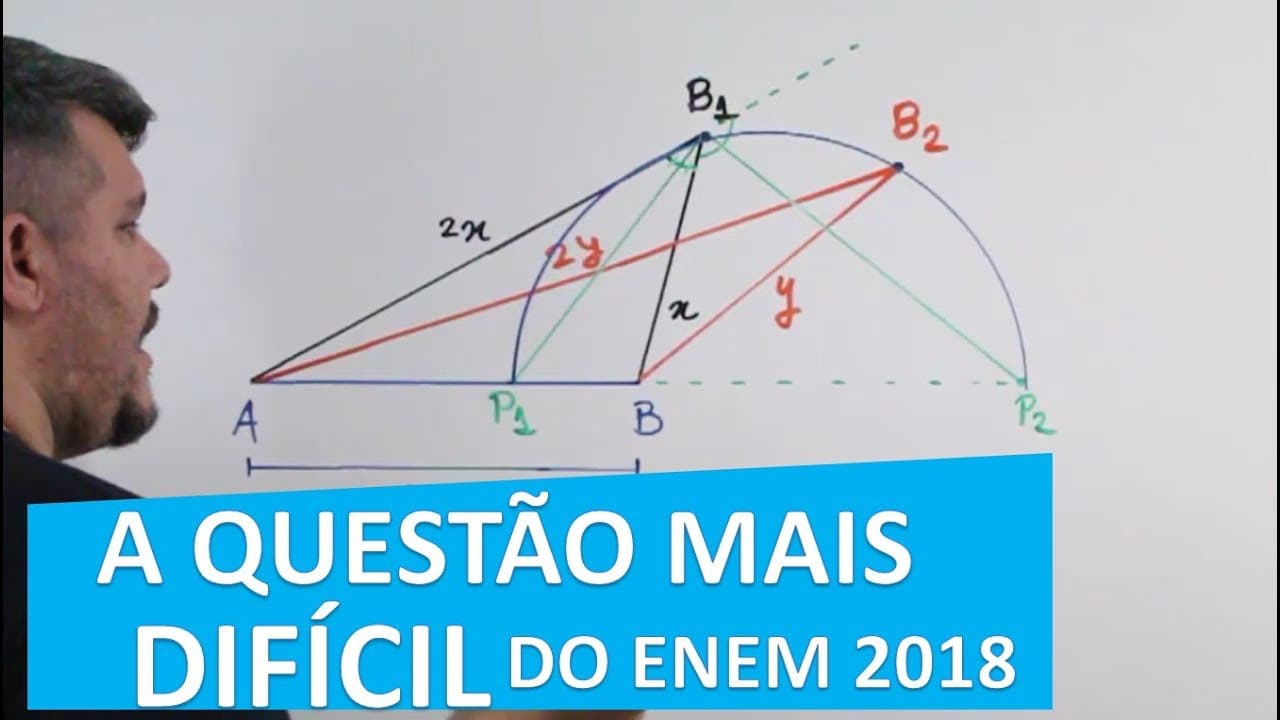 Thumbnail: 💡 ENEM 2018 - 161  (Azul) Matemática - Bombeiros no incêndio