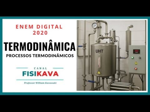 Thumbnail da aula: ENEM DIGITAL 2020 - O leite UHT (do inglês Ultra-High Temperature) é o leite tratado termicamente