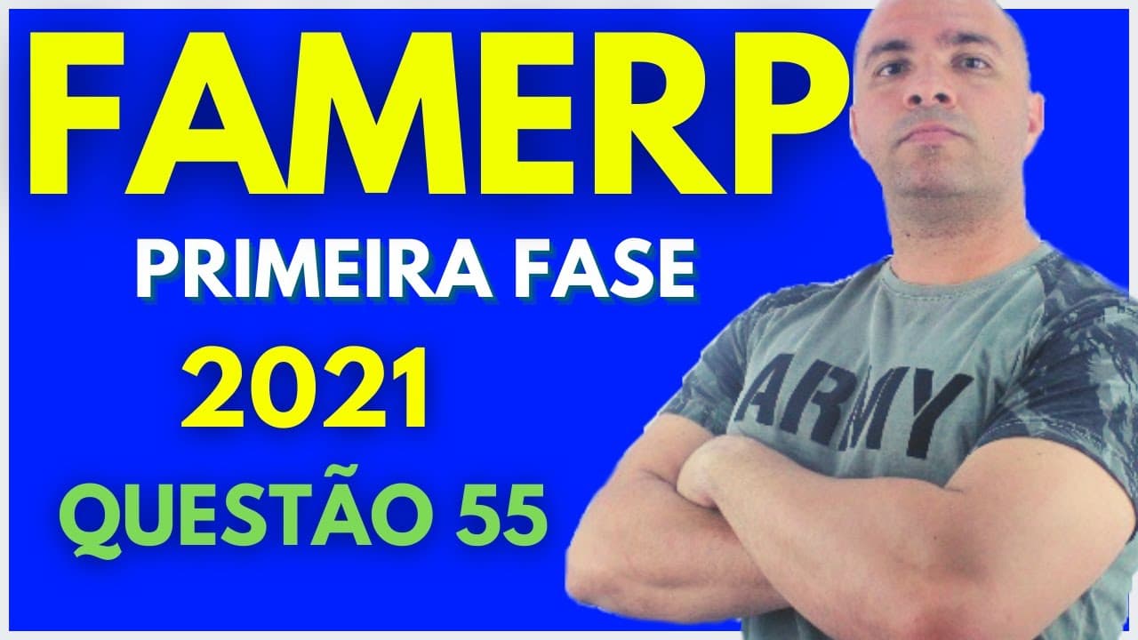 Thumbnail: FAMERP 1ª FASE 2021 - Tema: TITULAÇÃO E CÁLCULO DO PH
