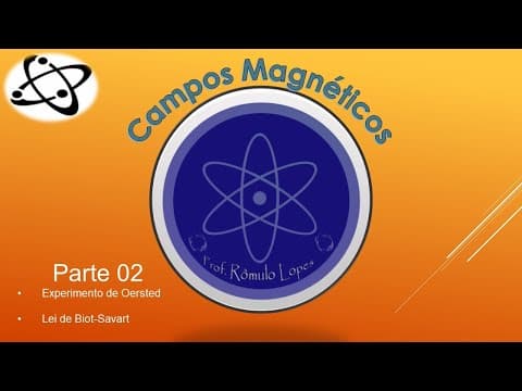Thumbnail da aula: Física 3ª série (EM) - Campos Magnéticos (parte 02)