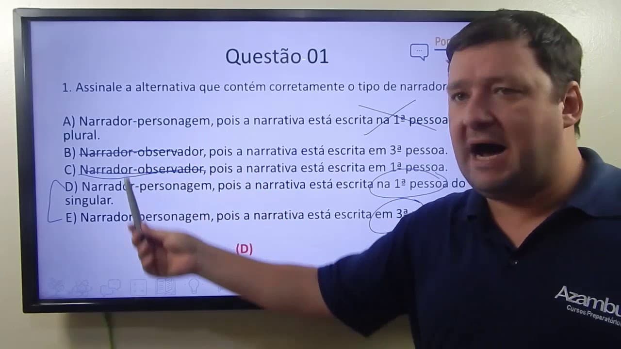 Thumbnail: Correção| ColégioMilitar 6ano - Português
