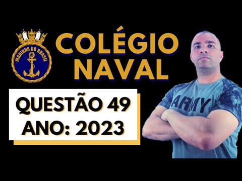 Thumbnail da aula: [COL. NAVAL 2023/Q49] Ligas metálicas são uma tecnologia muito importante, pois a adição de um ou