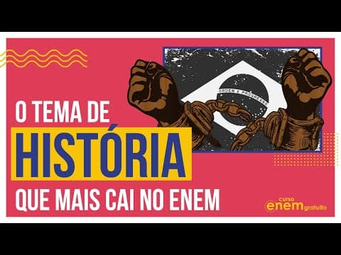 Thumbnail da aula: O TEMA DE HISTÓRIA QUE MAIS CAI NO ENEM