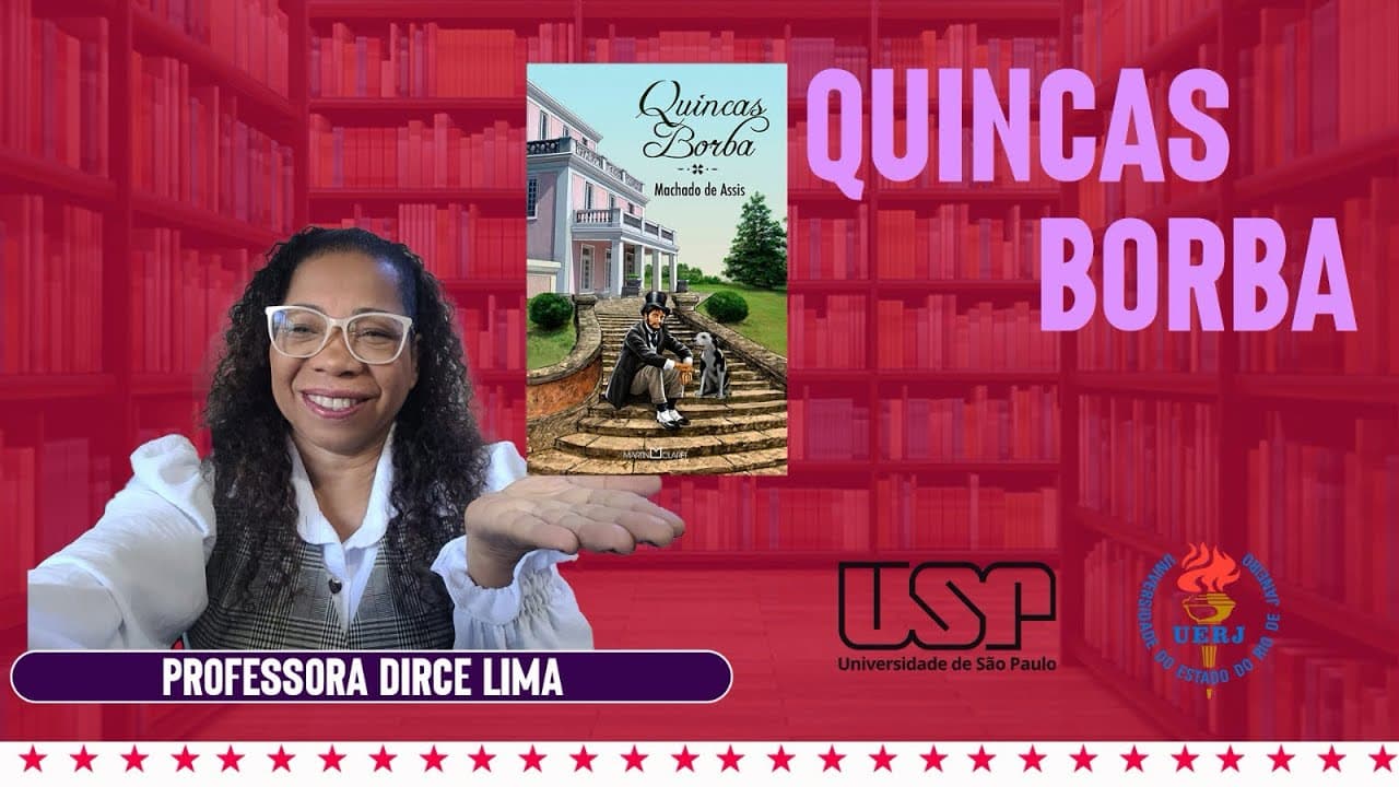 Thumbnail: Análise literária “Quincas Borba” - UERJ/ FUVEST ( parte 1)
