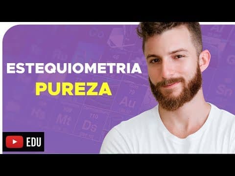 Thumbnail da aula: ESTEQUIOMETRIA PUREZA – DICA ENEM – Prof. Marcus