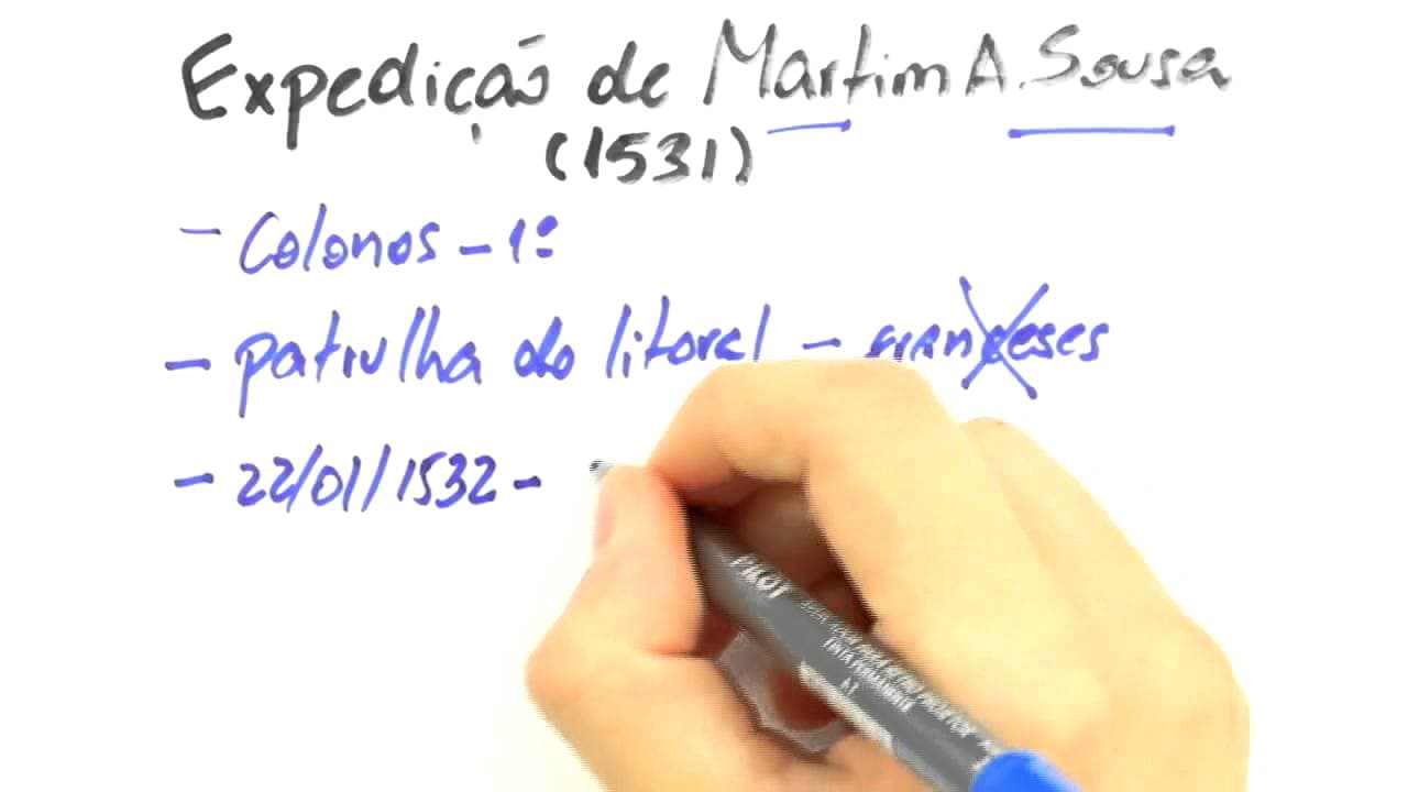 Thumbnail: Me Salva! Extensivo de História - COL01 - Início da Colonização do Brasil