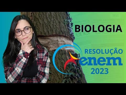 Thumbnail da aula: RESOLUÇÃO ENEM 2023 | Barbatimão é o nome popular de uma árvore cuja casca é utilizada para fins ...