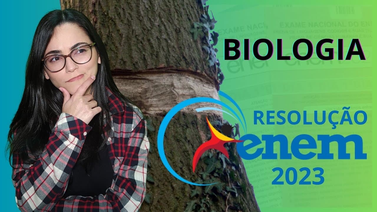 Thumbnail: RESOLUÇÃO ENEM 2023 | Barbatimão é o nome popular de uma árvore cuja casca é utilizada para fins ...