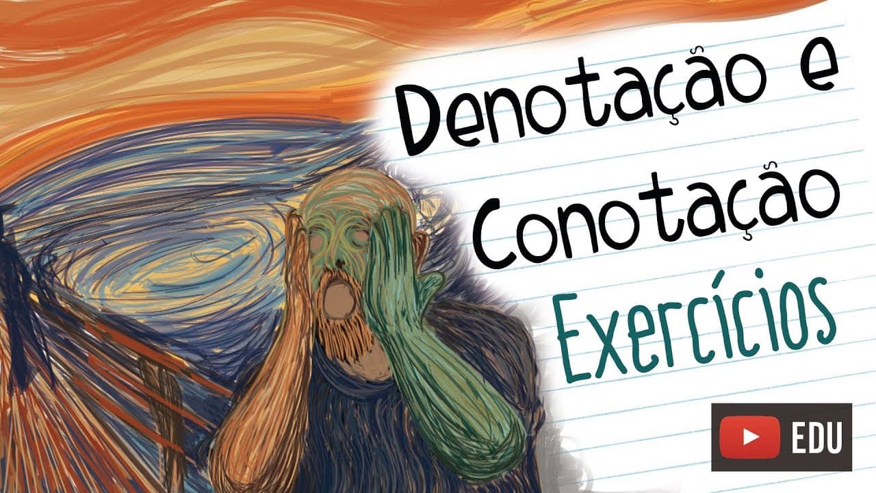 Thumbnail: Exercícios de Denotação e Conotação [Prof Noslen]