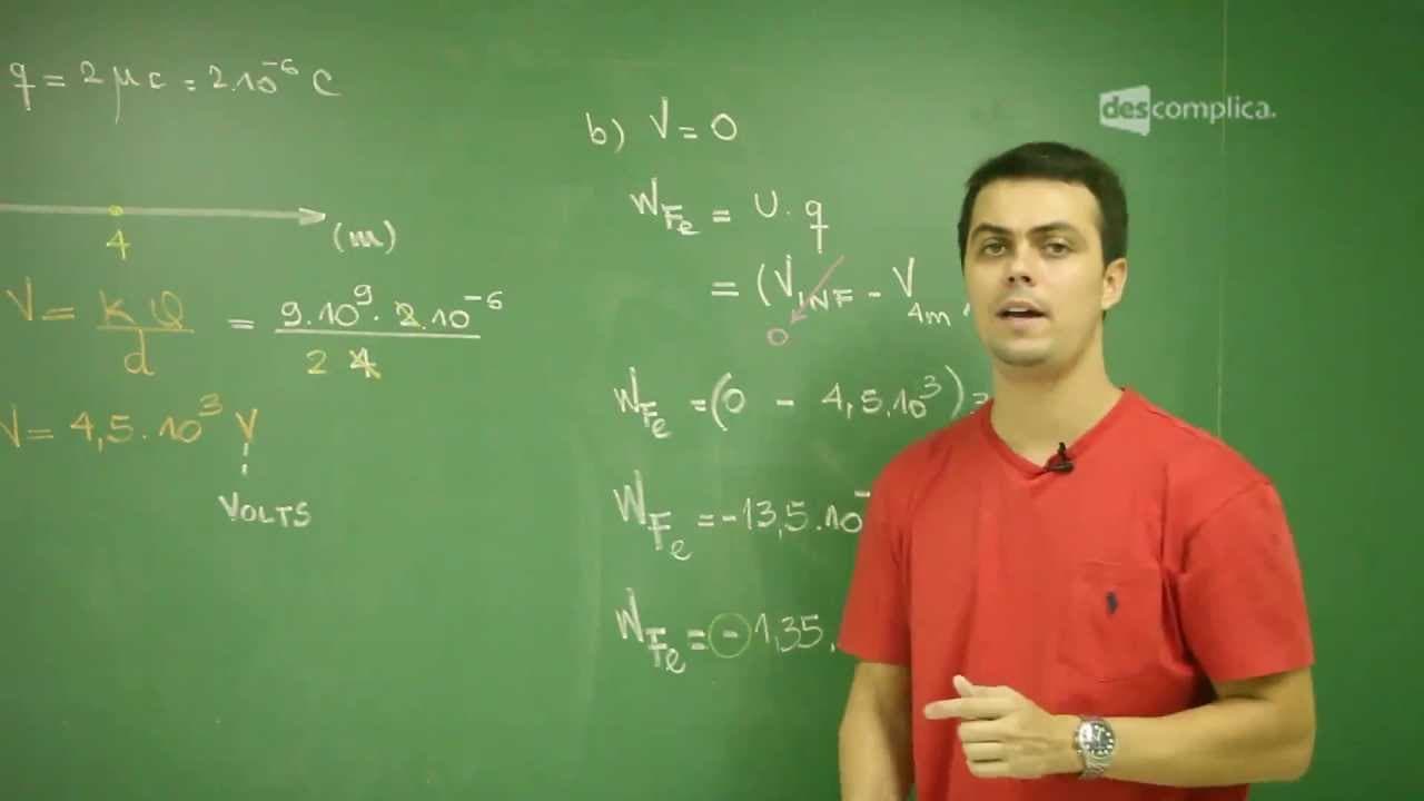 Thumbnail: Exercícios de Eletrostática Parte 1 - Física | Descomplica
