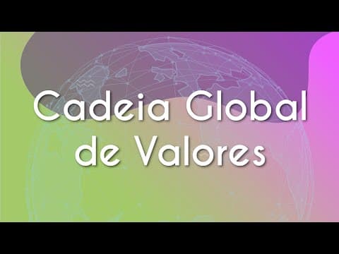 Thumbnail da aula: Cadeia global de valores - Brasil Escola