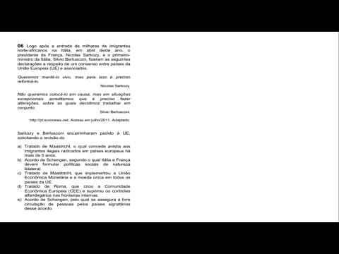 Thumbnail da aula: 06 - FUVEST 2012 (geografia)
