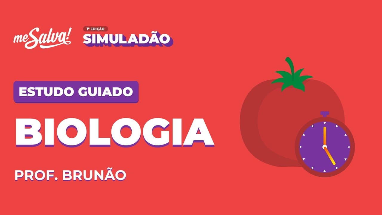 Thumbnail: Estudo Guiado: Biologia | SIMULADÃO ENEM 2021 | Me Salva! ENEM | #simuladaomesalva