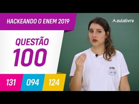 Thumbnail da aula: Enem 2019 | Física: Energia Térmica | Questão 100 (cinza)