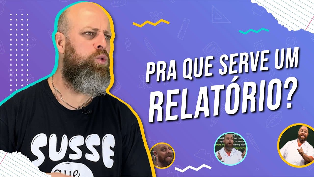 Thumbnail: RELATÓRIO, como escrever? [Prof. Noslen]